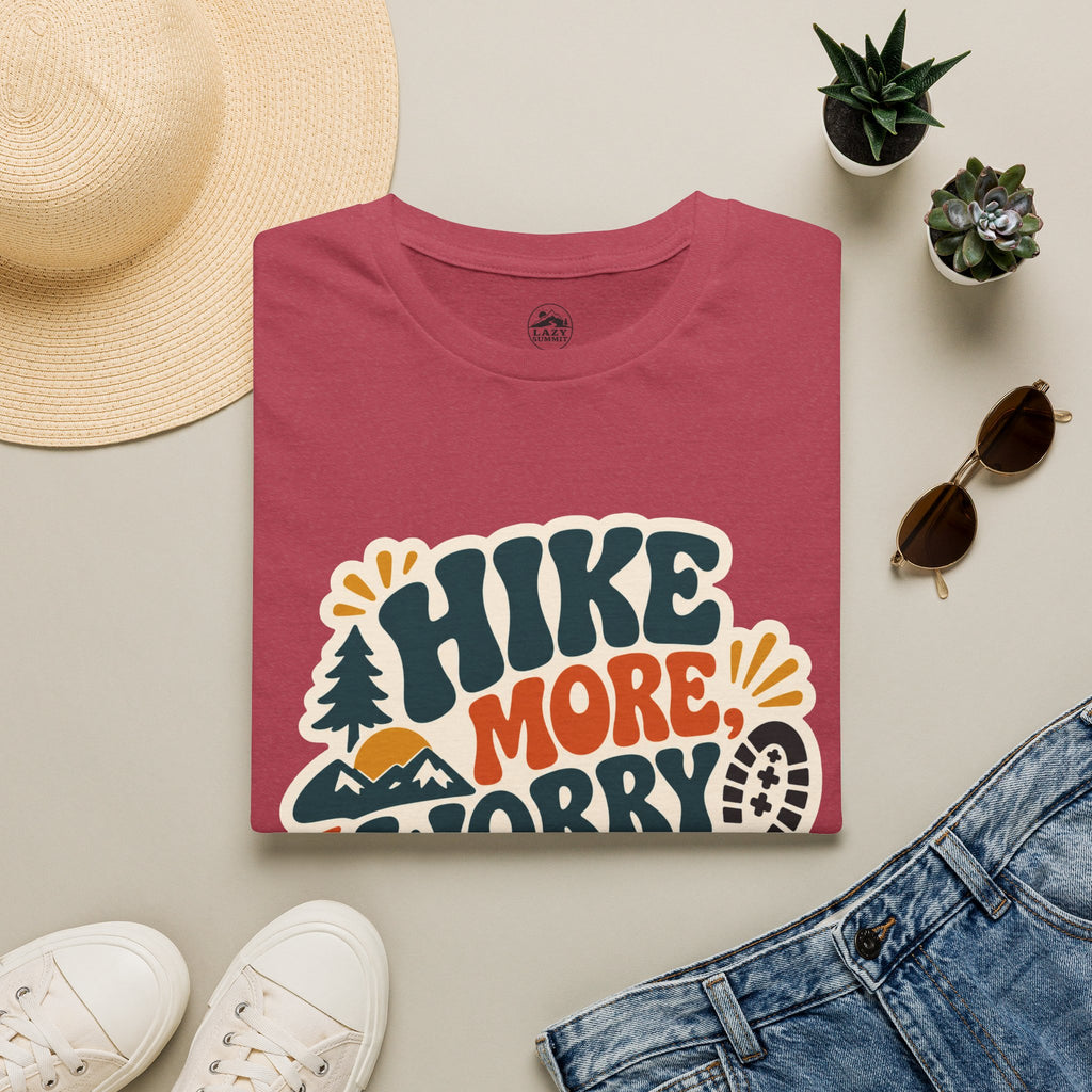 Hike More Worry Less - T-Shirt