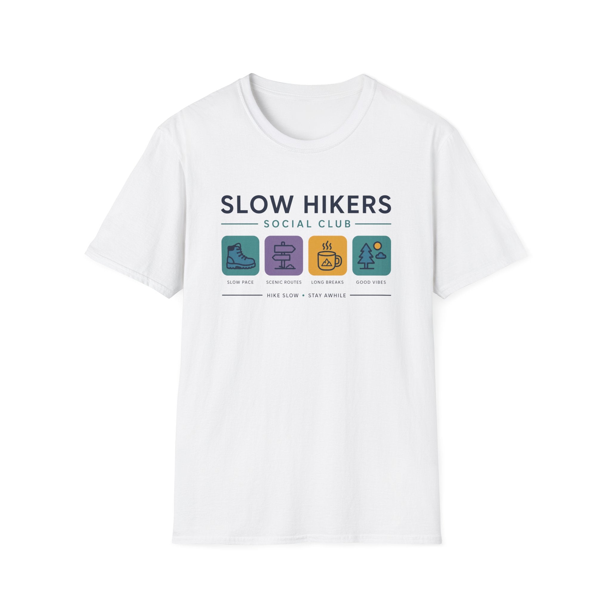 Slow Hikers Social Club - T-Shirt