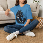 Bigfoot Blowing Flowers T-Shirt