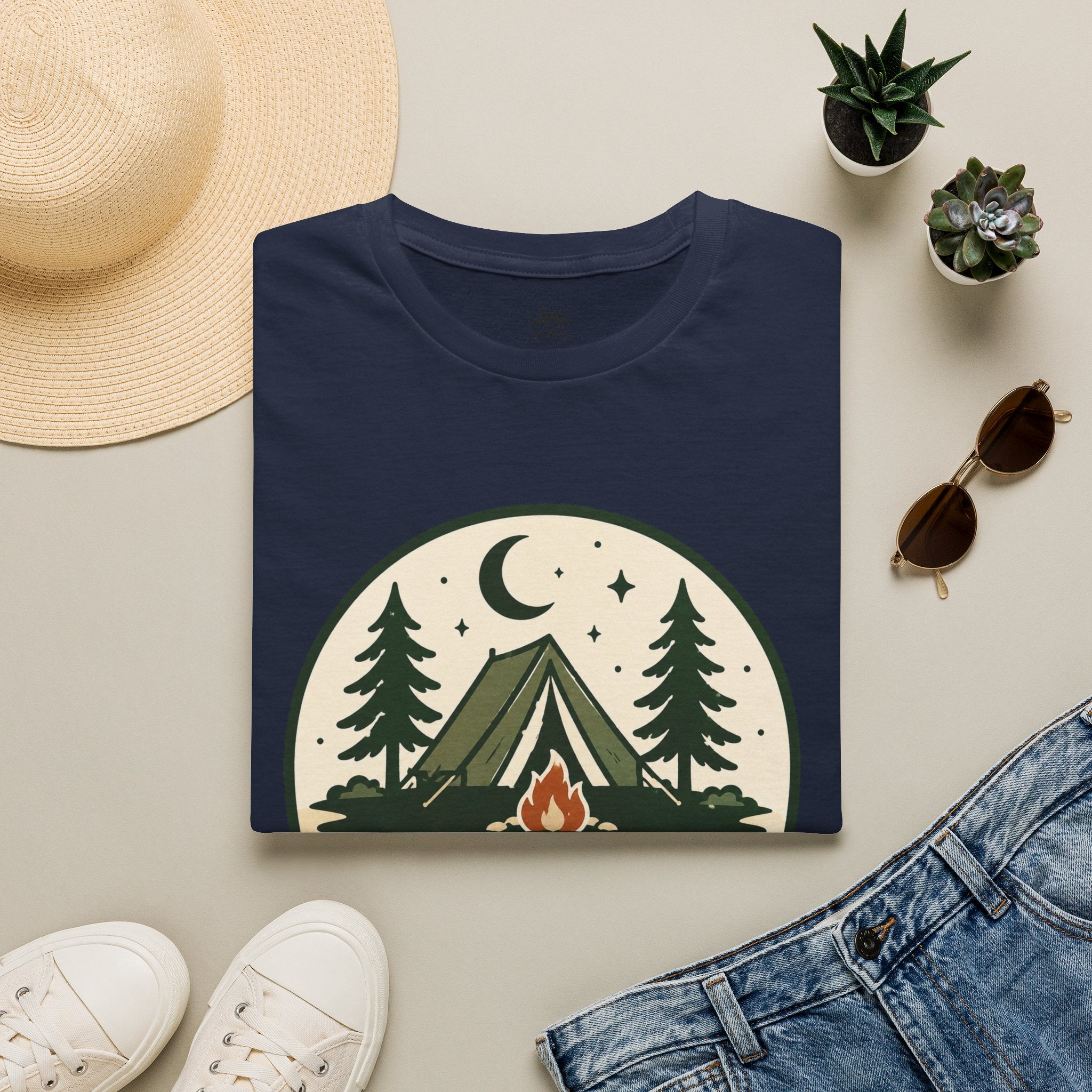 Camp More Worry Less - T-Shirt