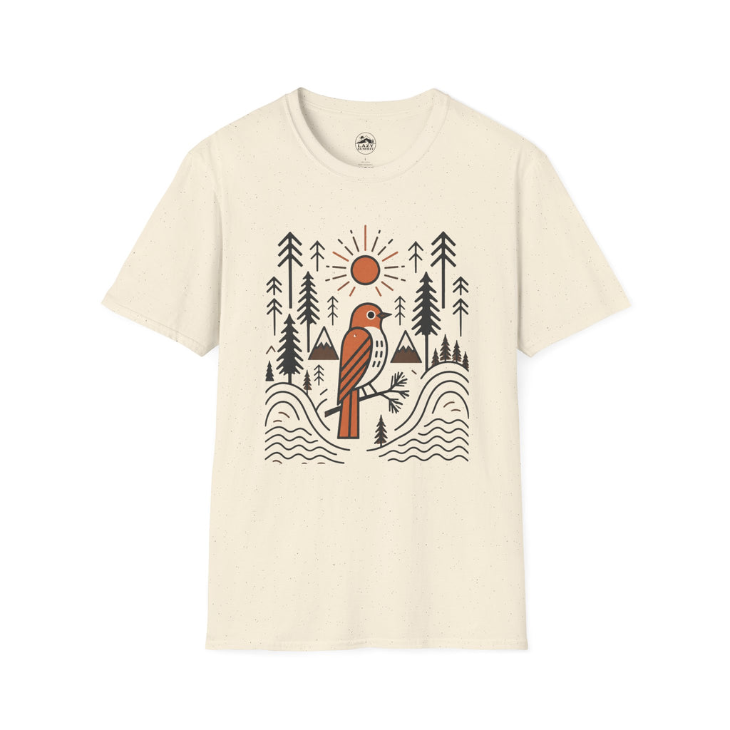 Bird in the Forest - T-Shirt