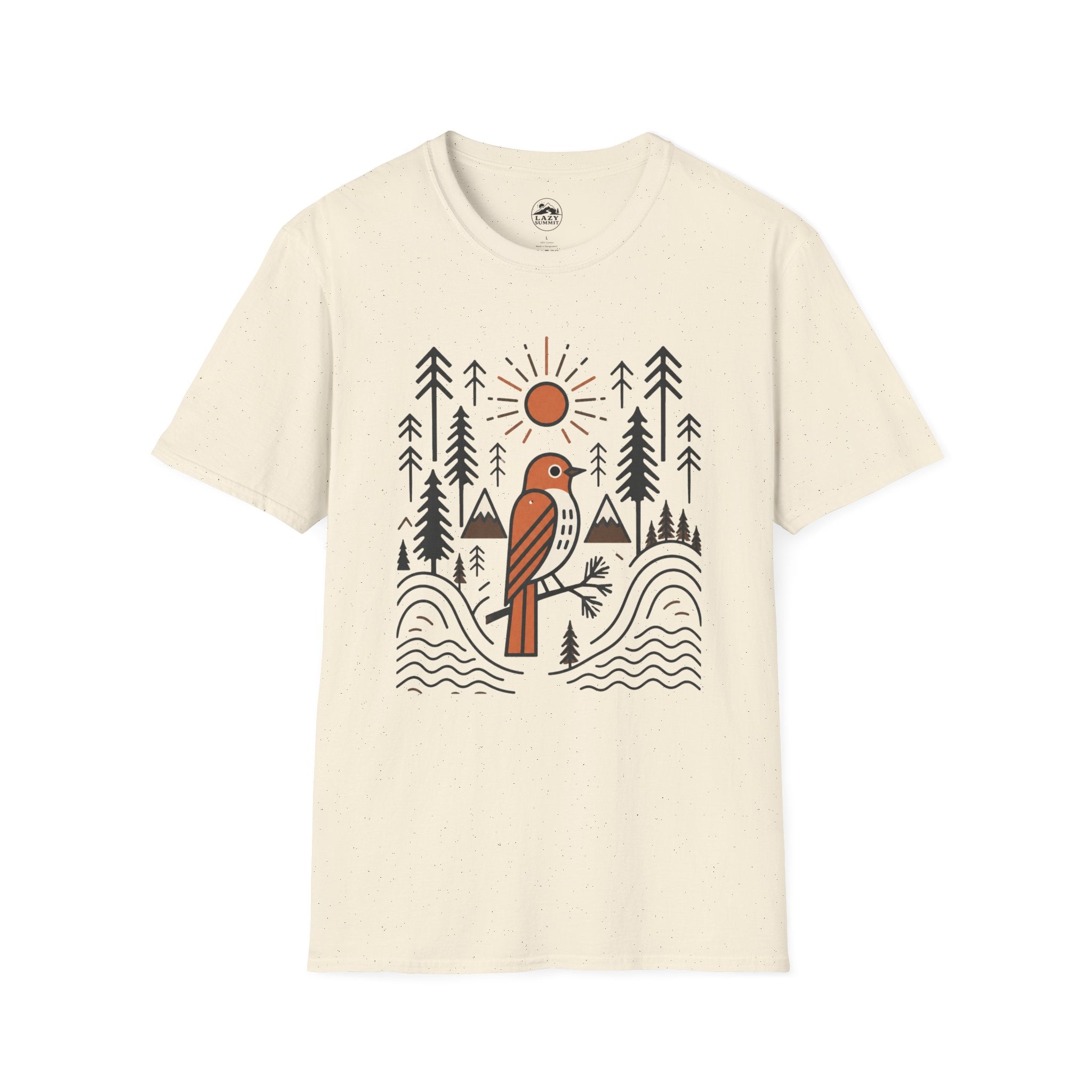 Bird in the Forest - T-Shirt