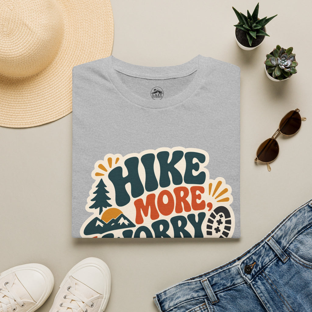 Hike More Worry Less - T-Shirt