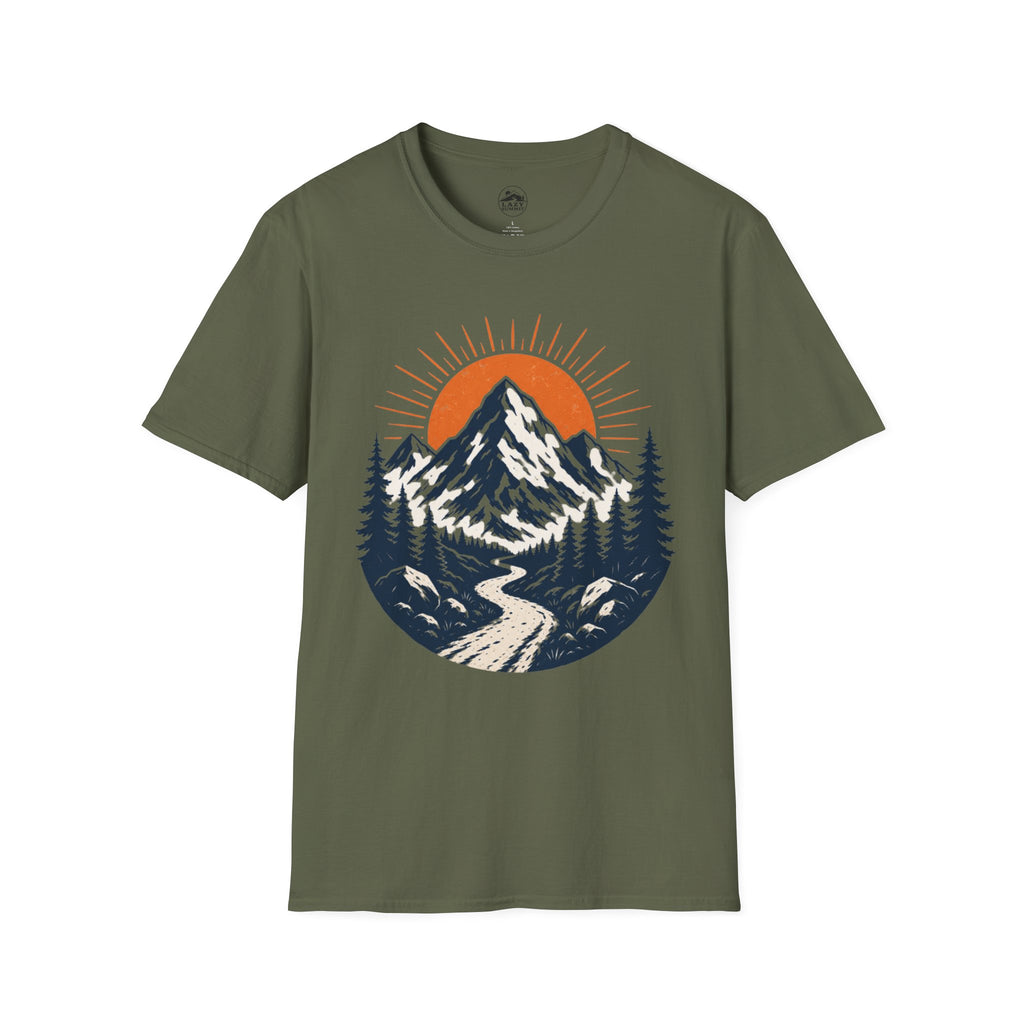 Mountains and Sunrise - T-Shirt