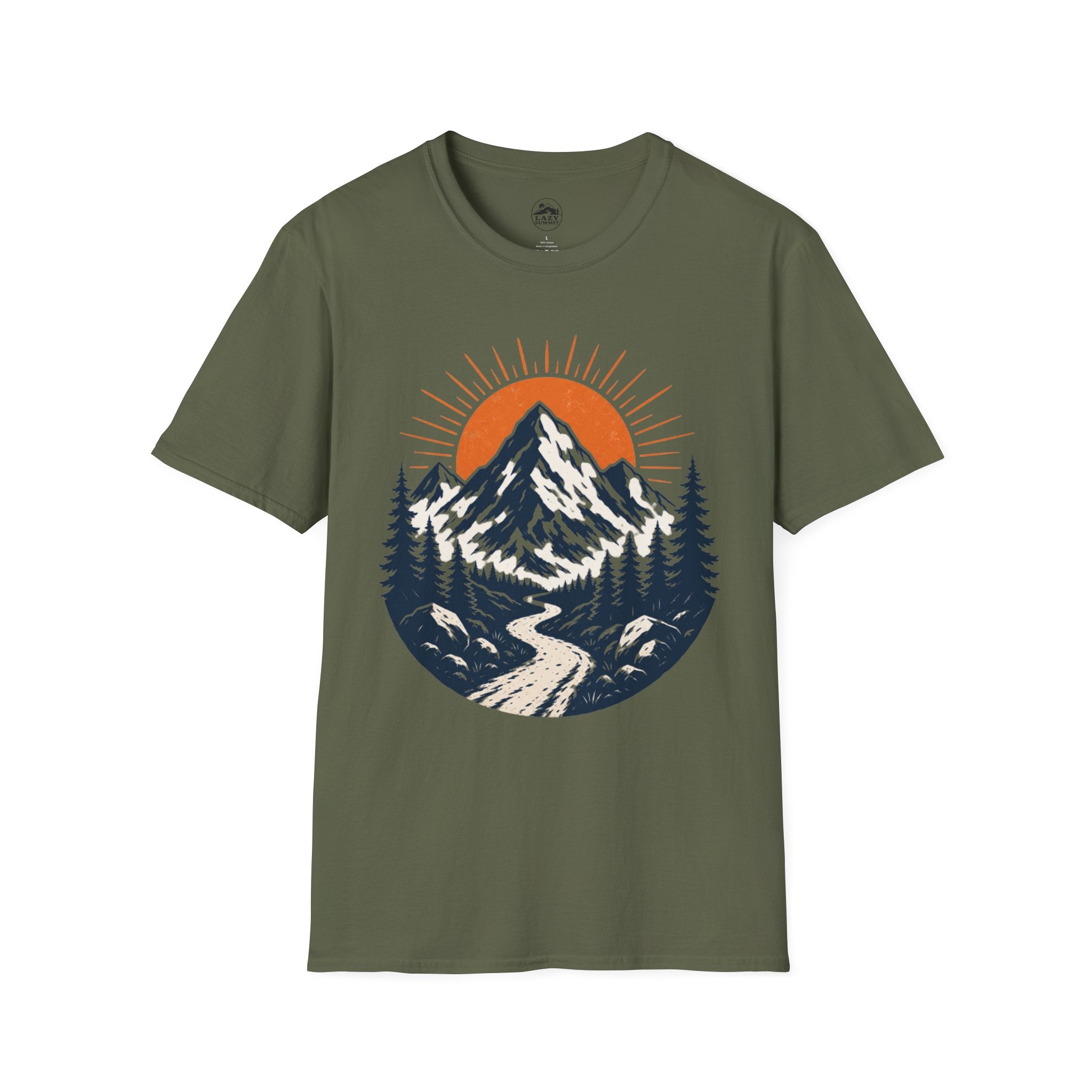 Mountains and Sunrise - T-Shirt