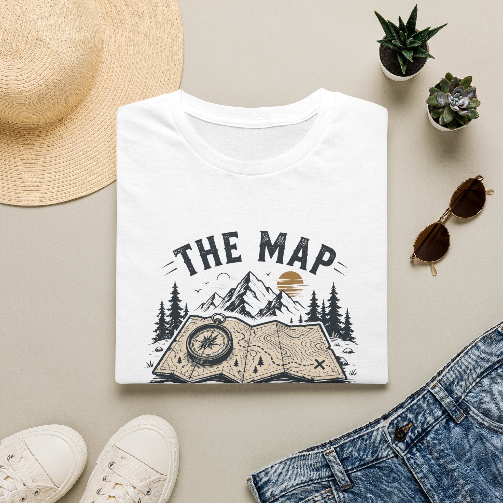 The Map Looked Flatter T-Shirt