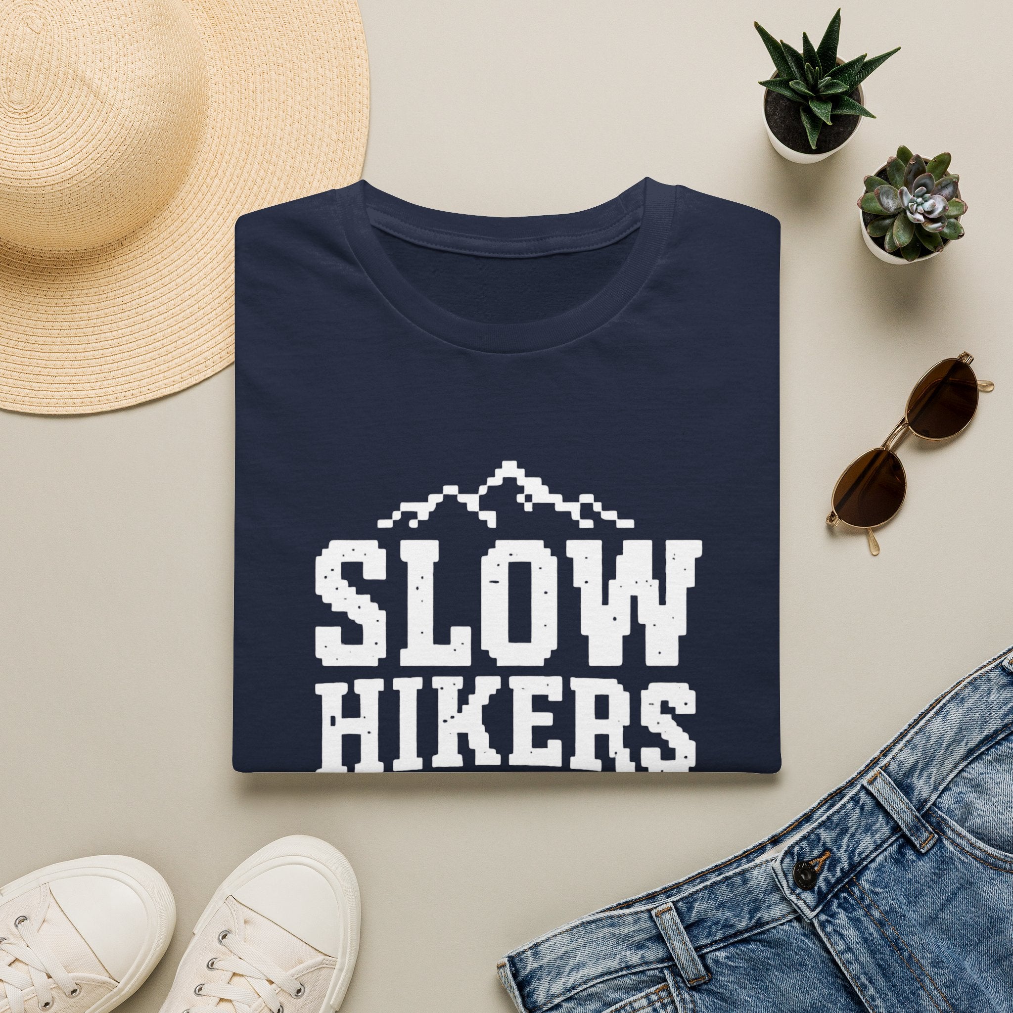 Slow Hikers Pixels T-Shirt