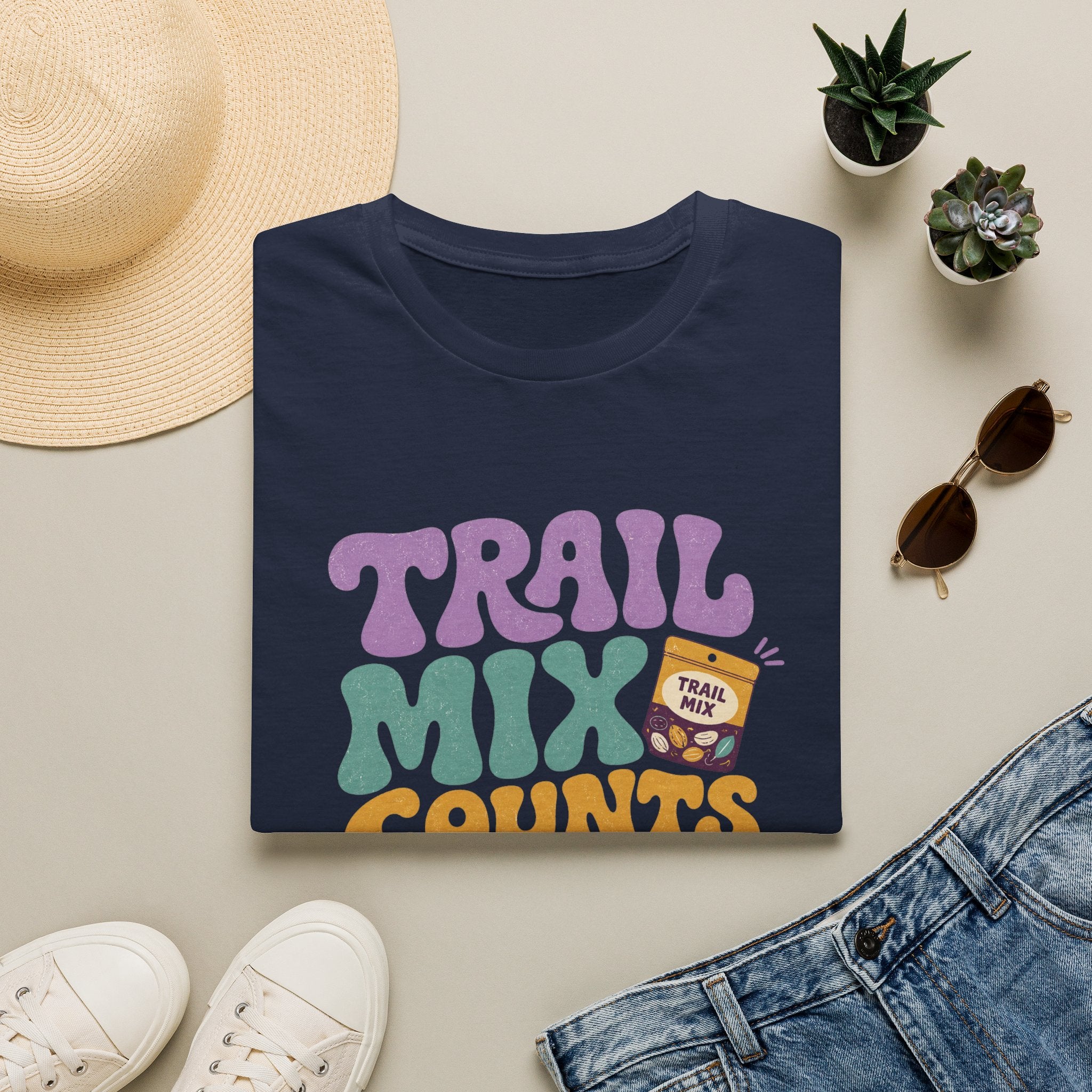 Trail Mix Counts As Salad T-Shirt