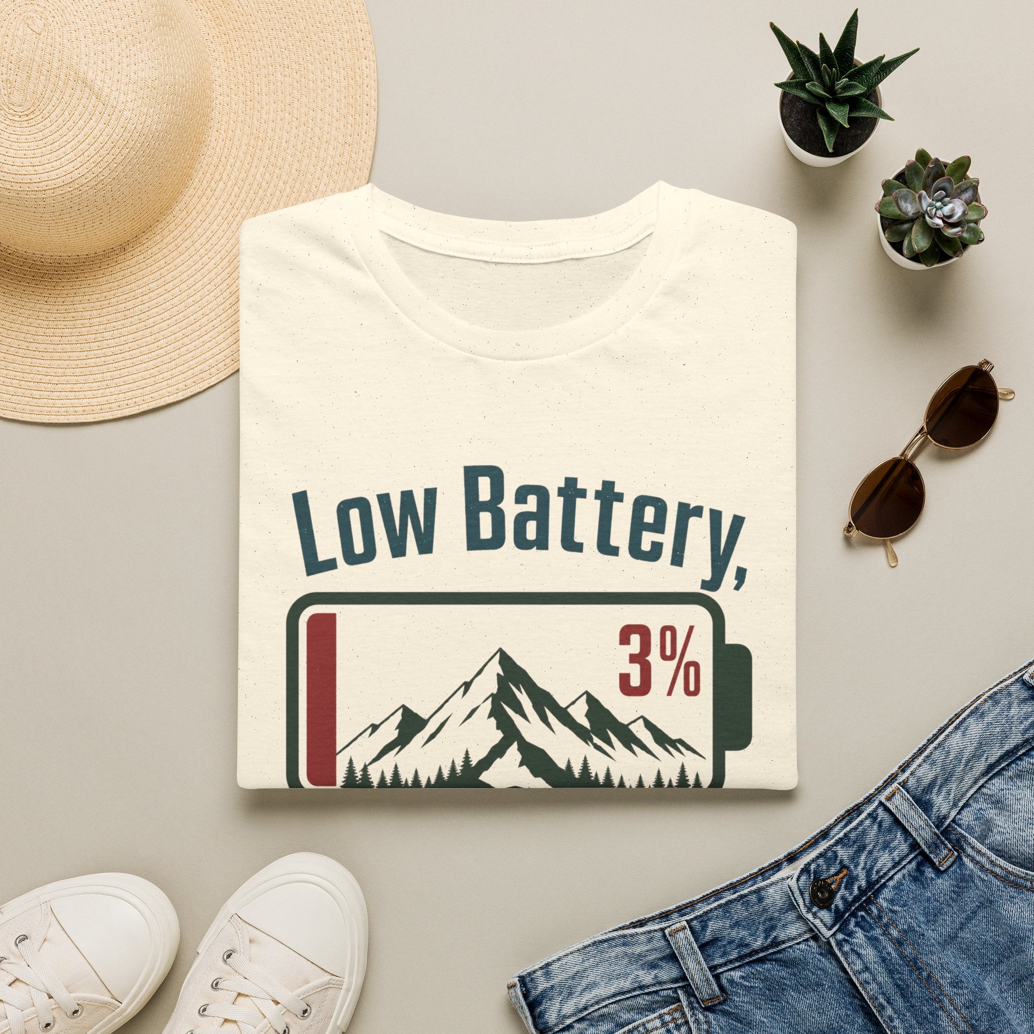 Low Battery High Altitude T-Shirt