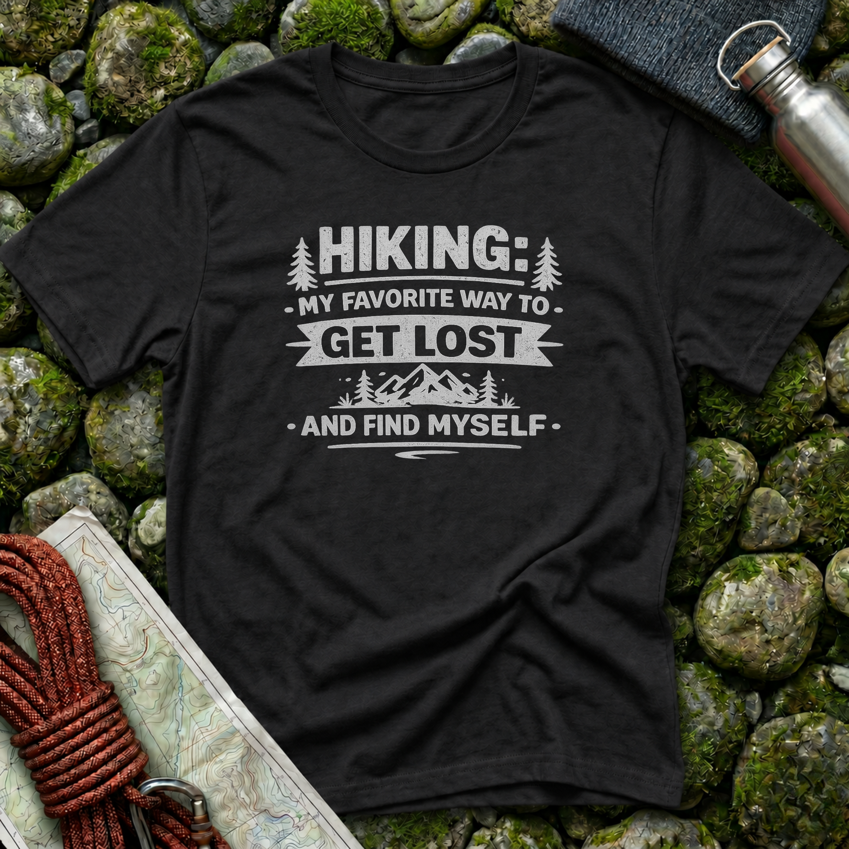 Hiking is My Favorite Way to Get Lost T-Shirt