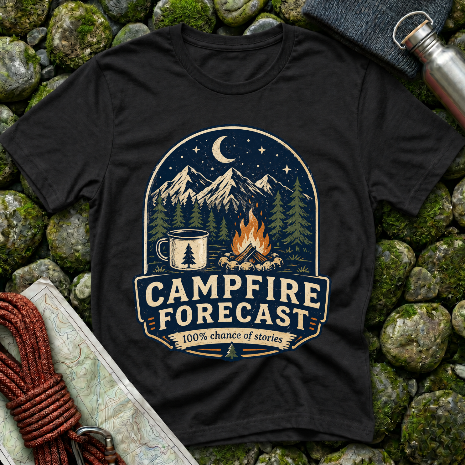 Cam Fire Forcast - T-Shirt