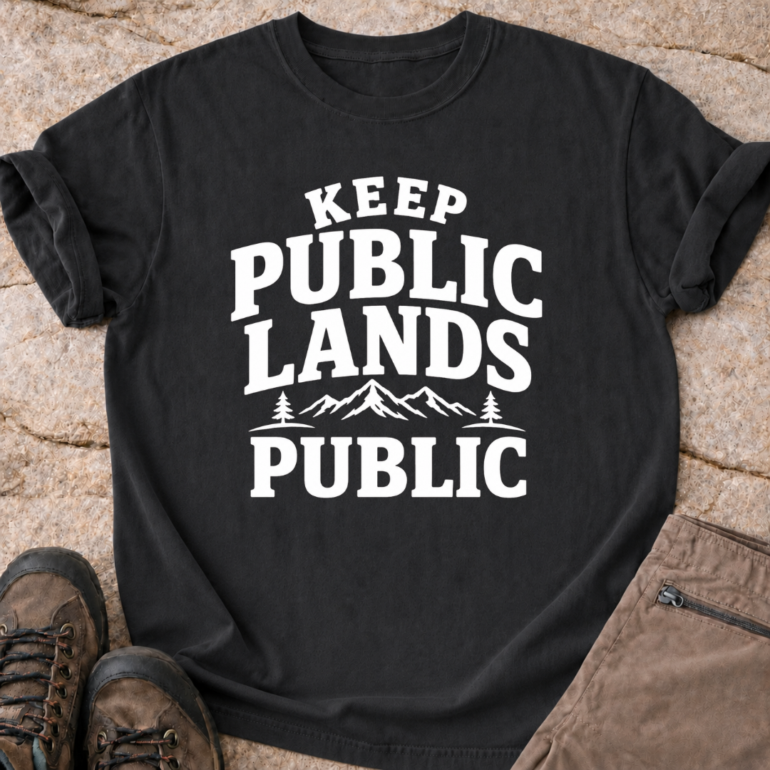 Keep Public Lands Public - T-Shirt