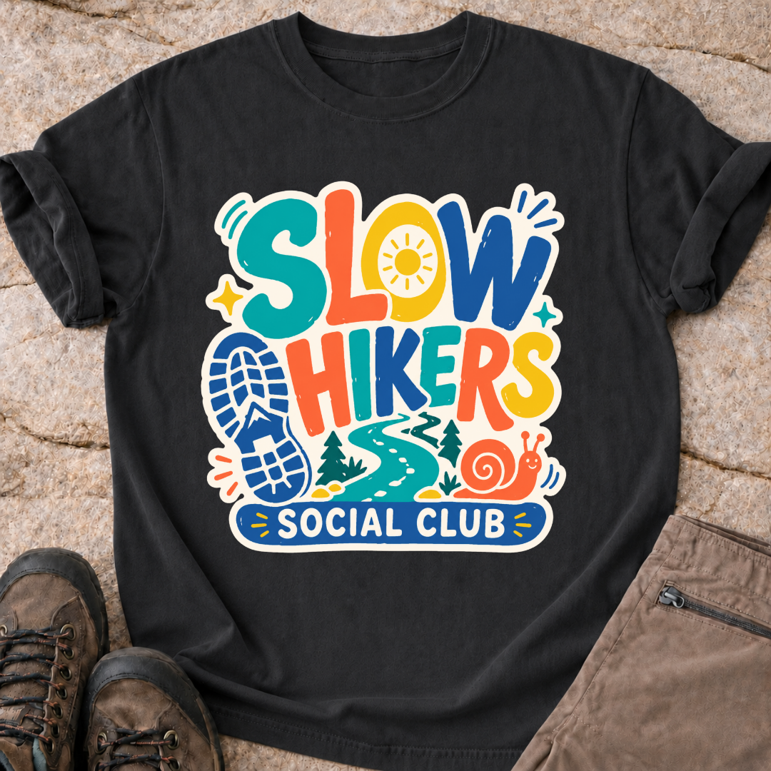 Slow Hikers Social Club - T-Shirt