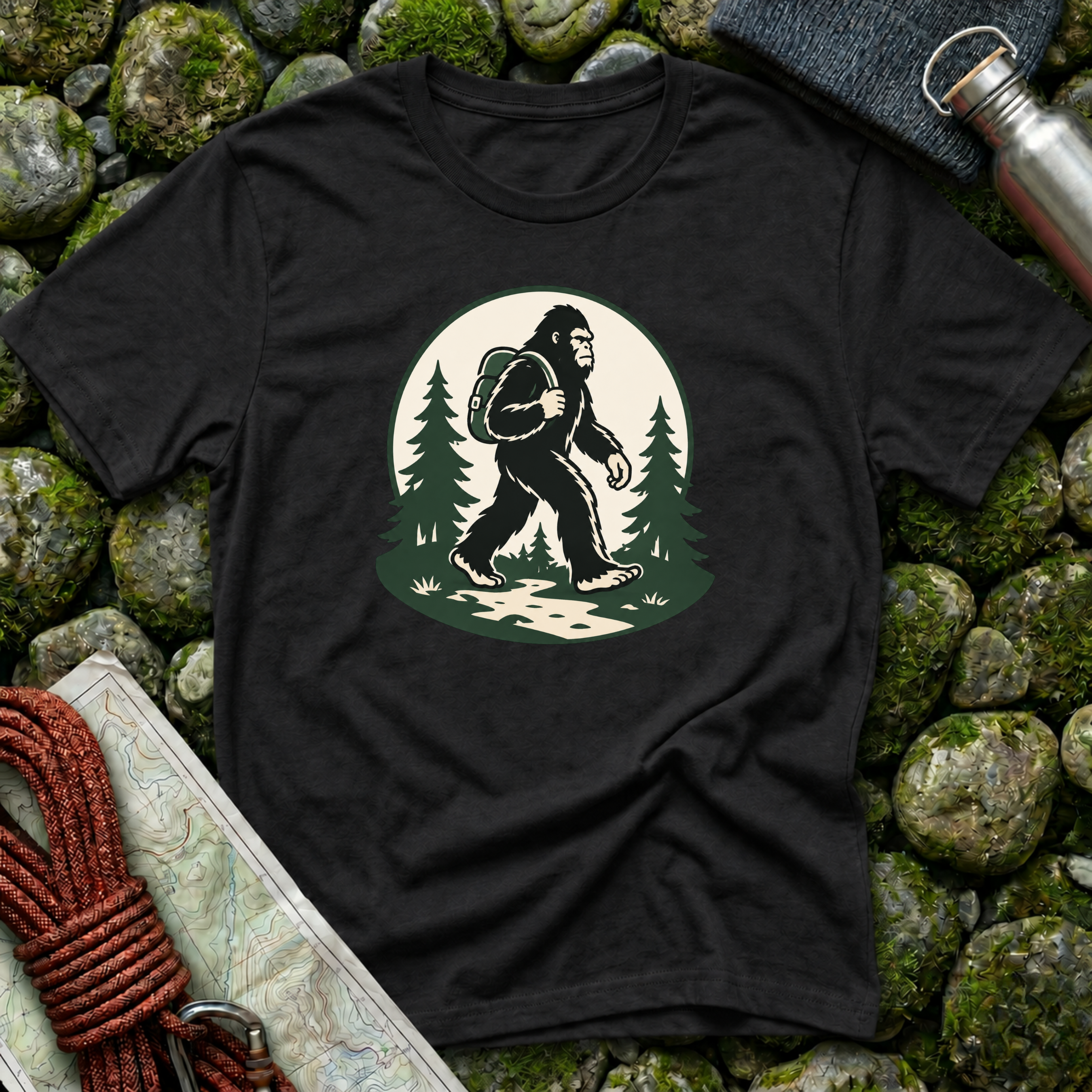 Bigfoot Hiking T-Shirt