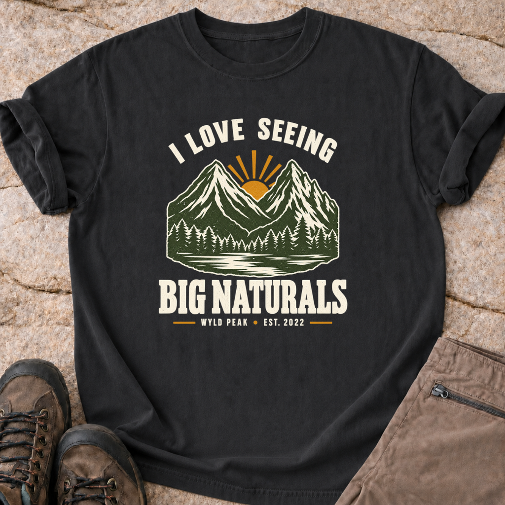 I Love Seeing Big Naturals - T-Shirt