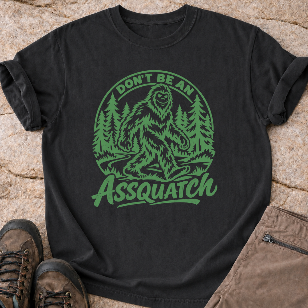 Don't Be An Assquatch - T-Shirt