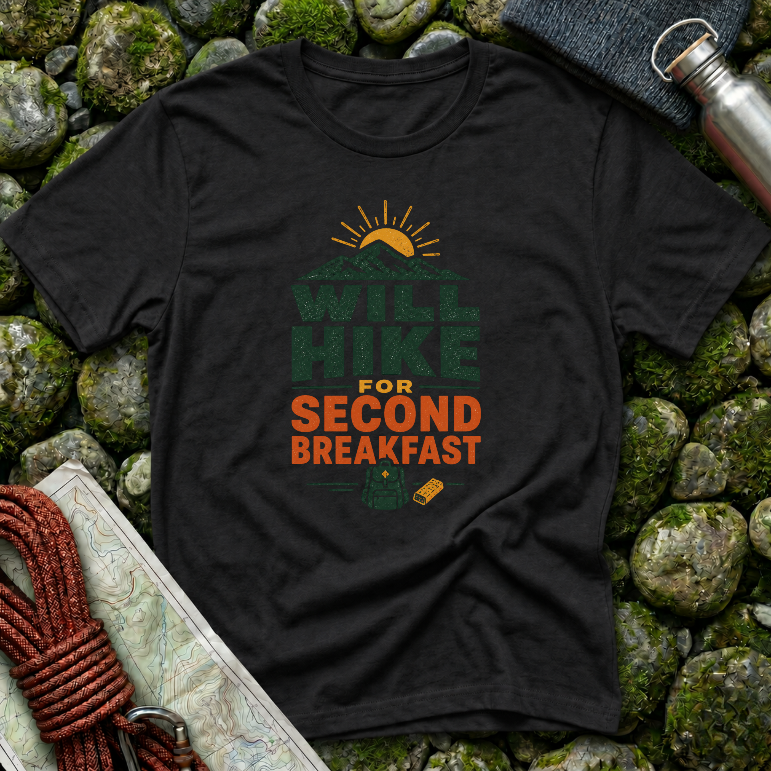 Will Hike for Second Breakfast T-Shirt