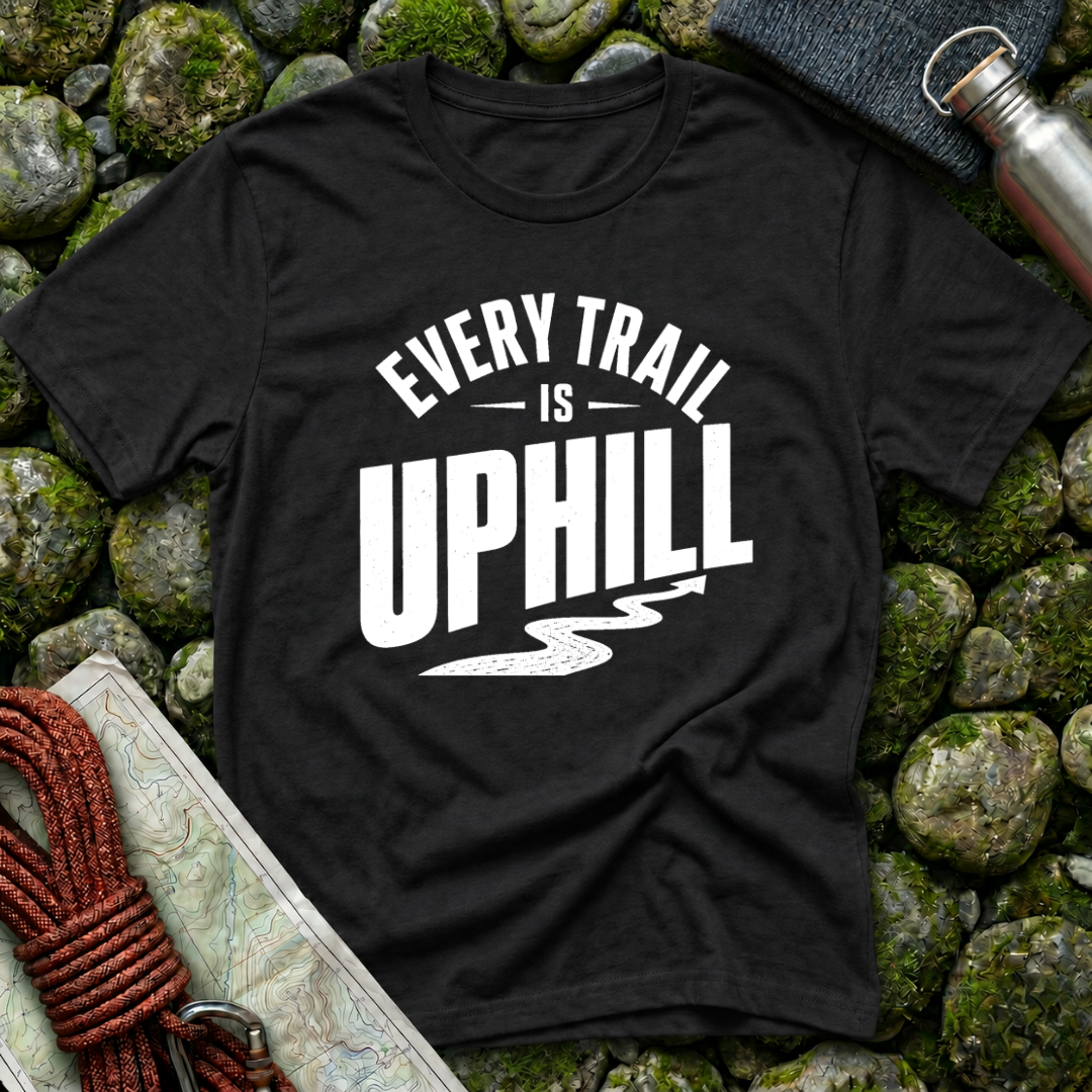 Every Trail is Uphill - T-Shirt