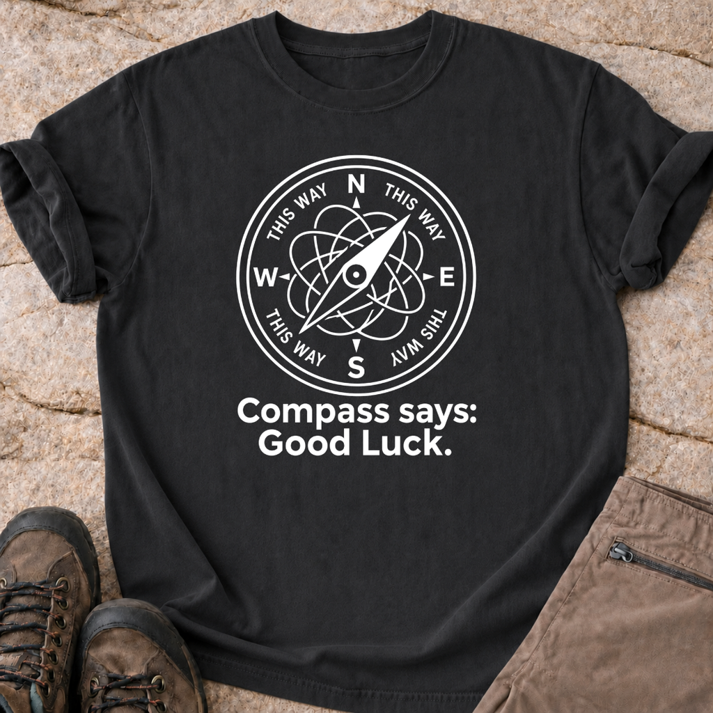 Compass Says Good Luck T-Shirt