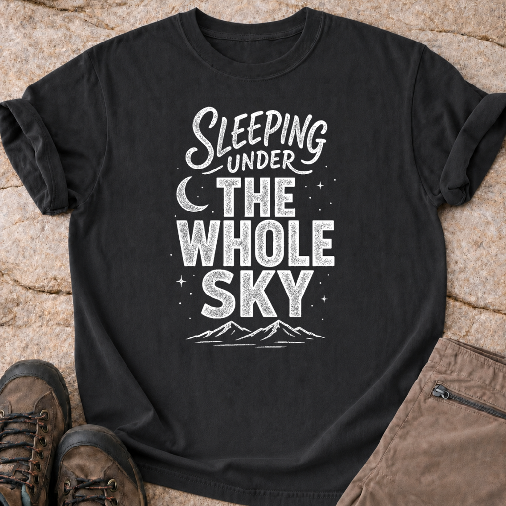 Sleeping Under the Whole Sky - T-Shirt