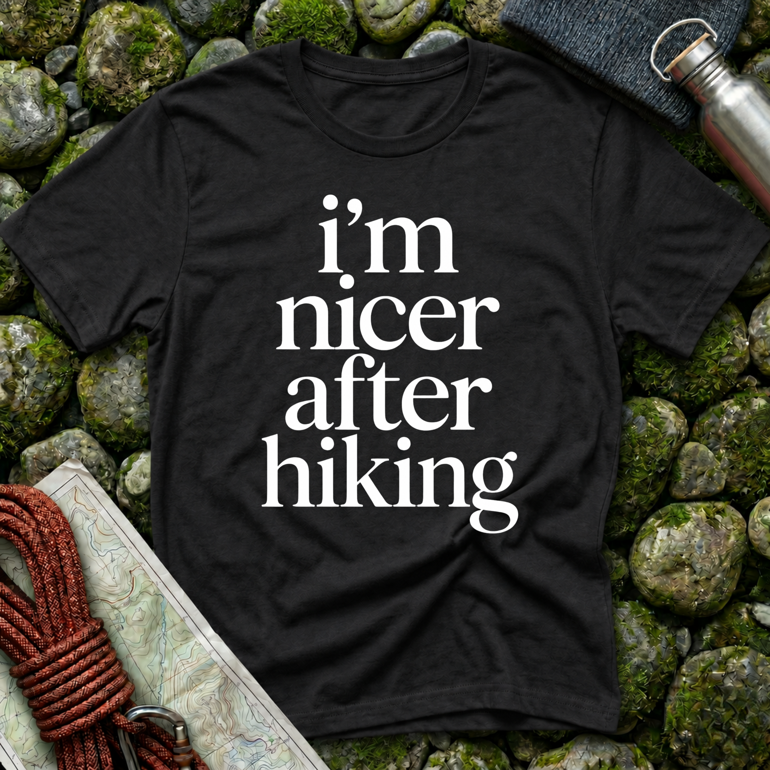 I'm Nicer After Hiking T-Shirt