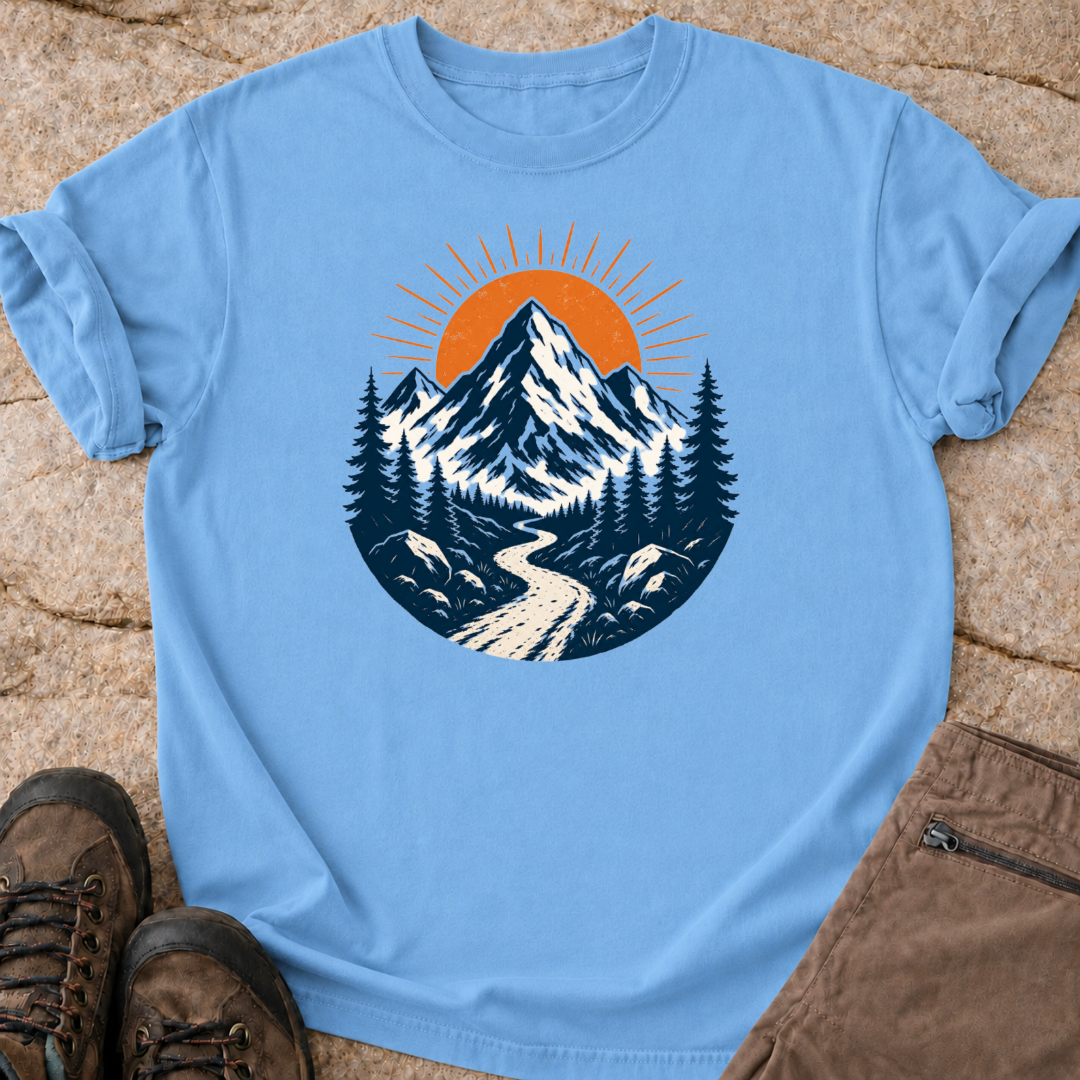 Mountains and Sunrise - T-Shirt