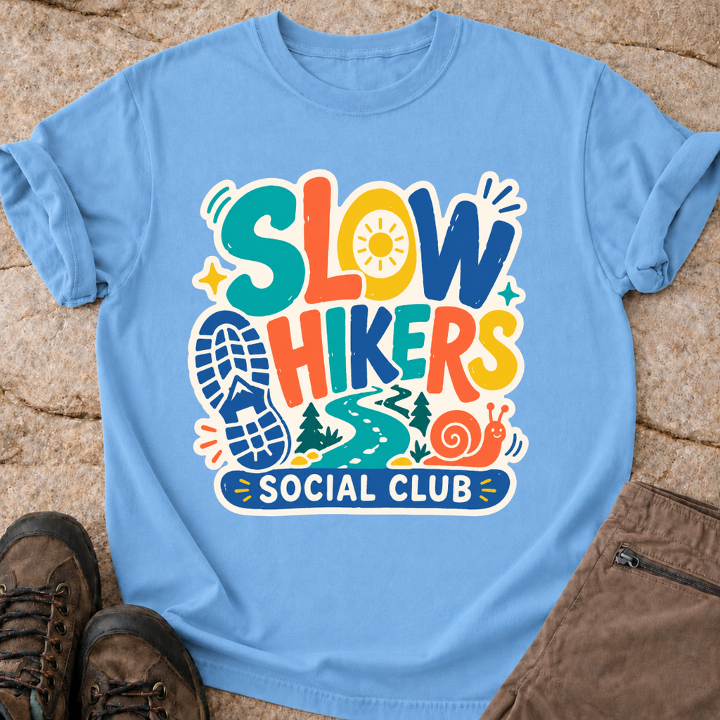 Slow Hikers Social Club - T-Shirt