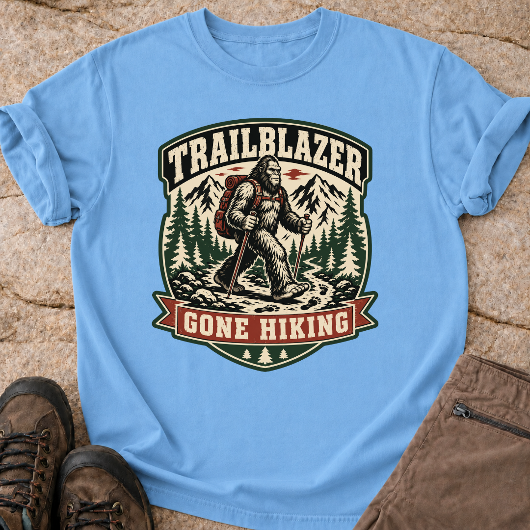 Bigfoot Gone Hiking T-Shirt