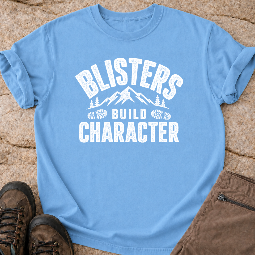 Blisters Build Character - T-Shirt