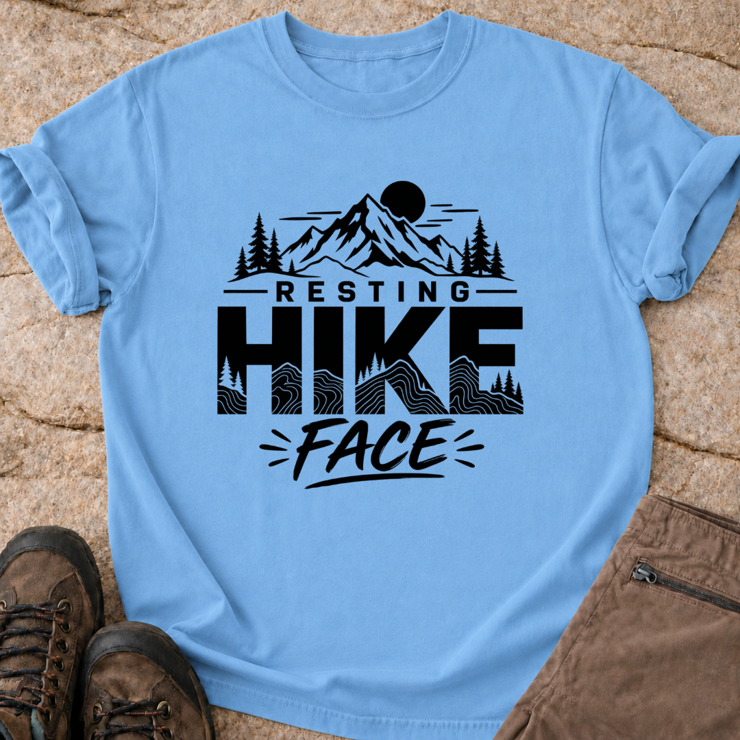 Resting Hike Face - T-Shirt