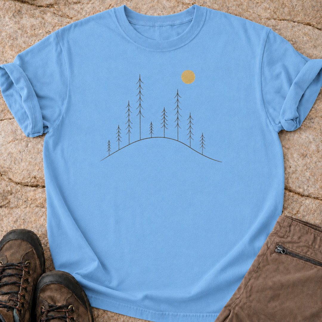 Tranquil Trees On a Hill T-Shirt