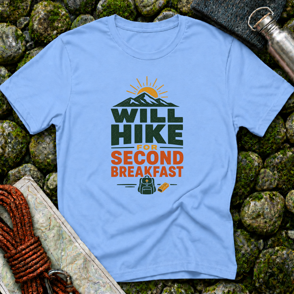 Will Hike for Second Breakfast T-Shirt