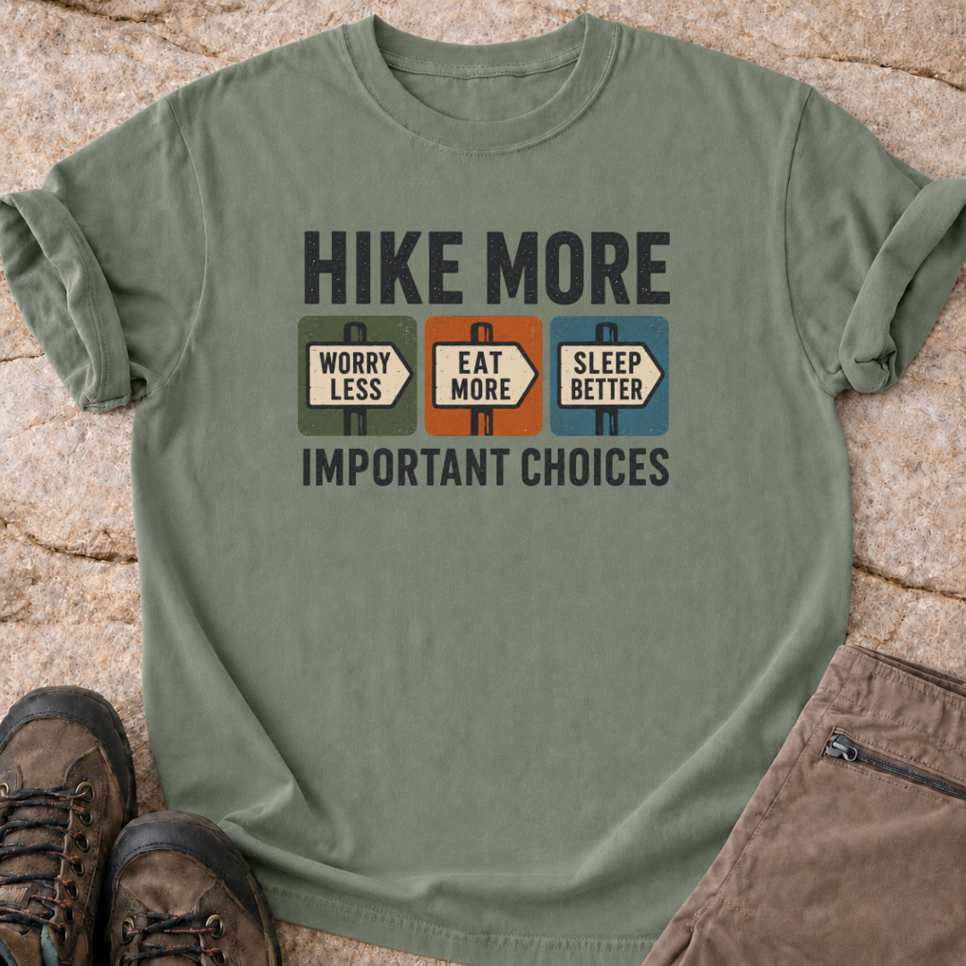 Hike More Worry Less T-Shirt
