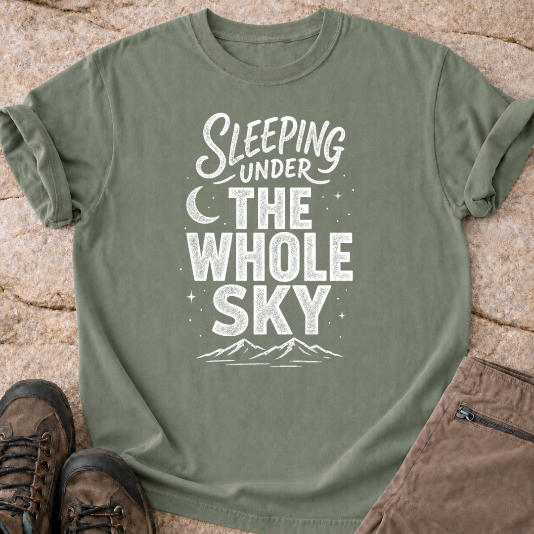 Sleeping Under the Whole Sky - T-Shirt