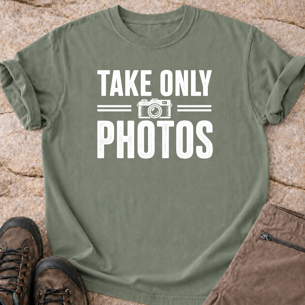 Take Only Photos - T-Shirt