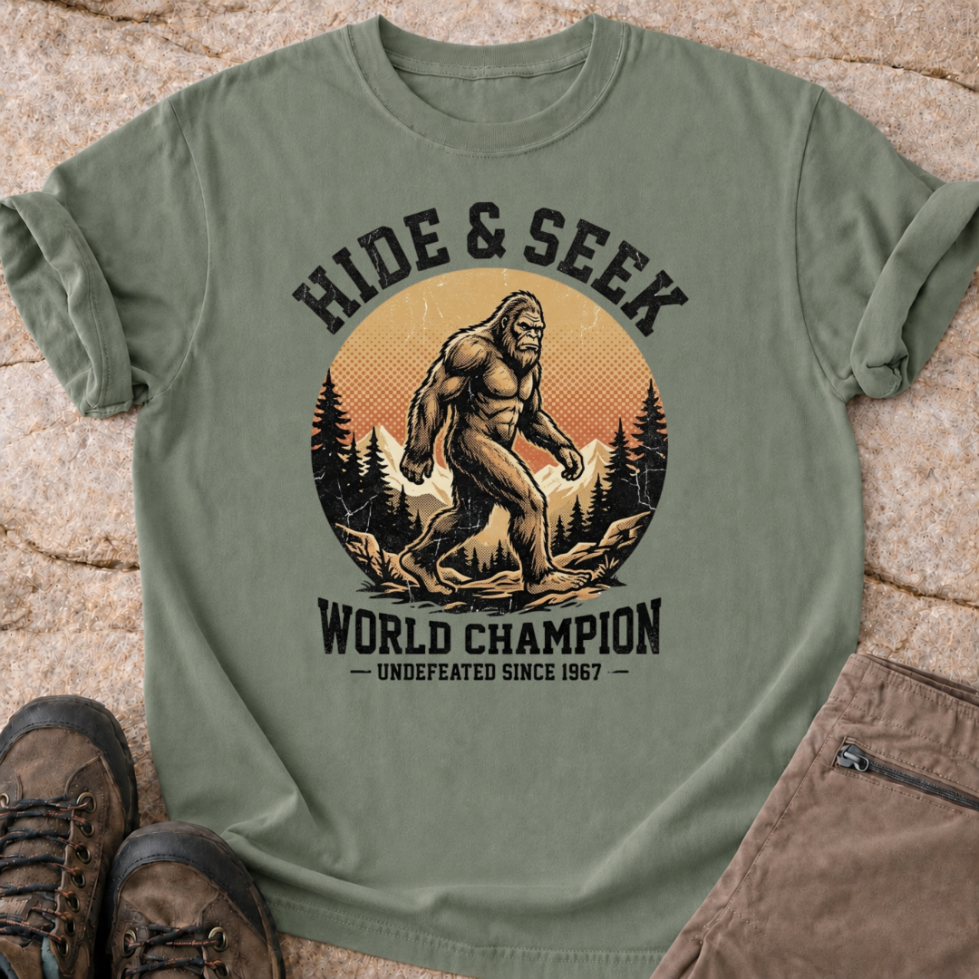 Hide and Seek World Champion - T-Shirt