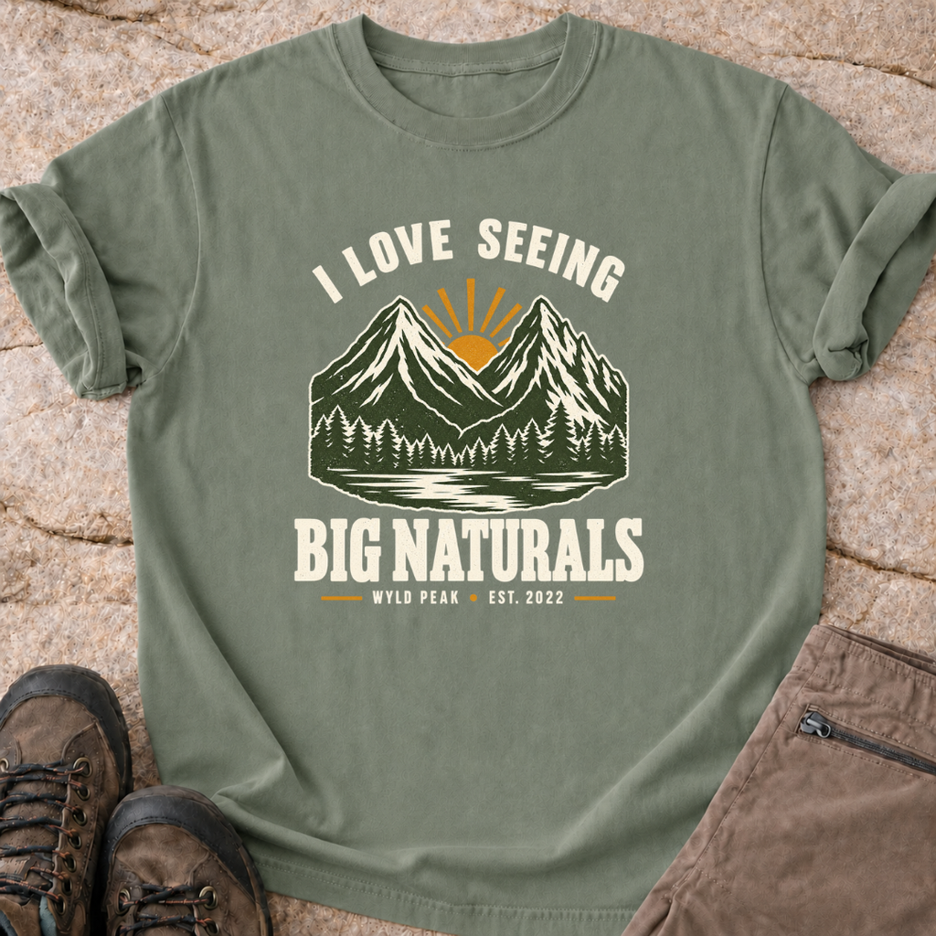 I Love Seeing Big Naturals - T-Shirt