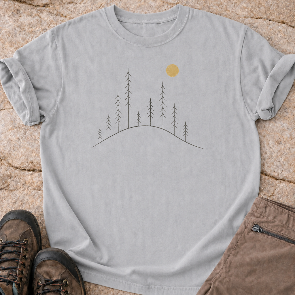 Tranquil Trees On a Hill T-Shirt