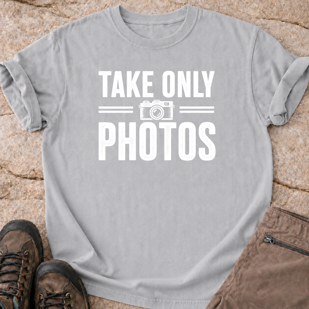 Take Only Photos - T-Shirt