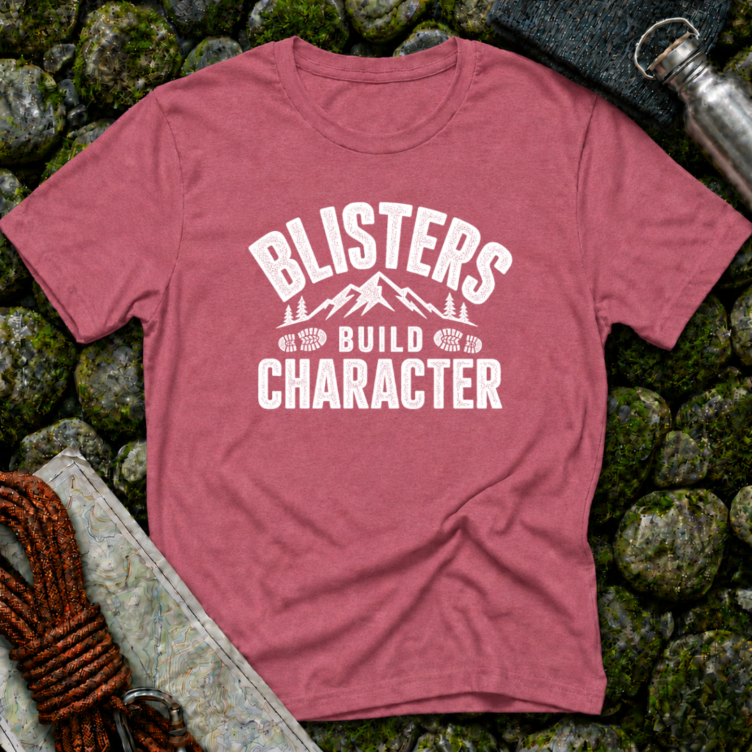 Blisters Build Character - T-Shirt