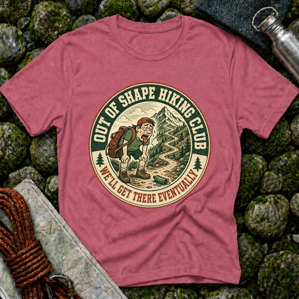 Out of Shape Hiking Club - T-Shirt