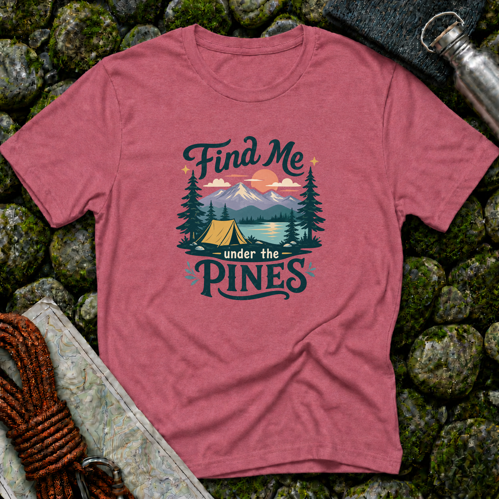 Find Me Under the Pines T-Shirt