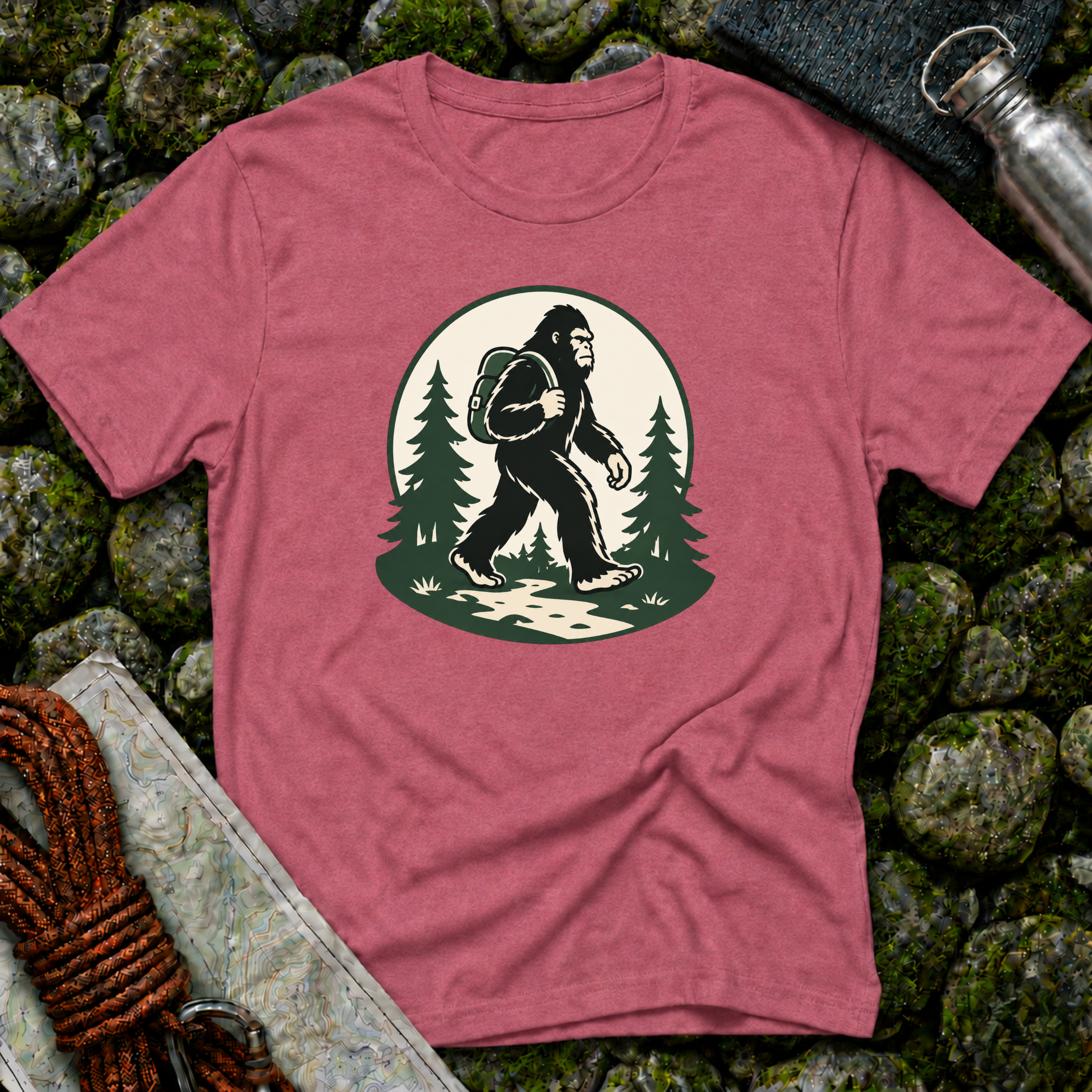 Bigfoot Hiking T-Shirt