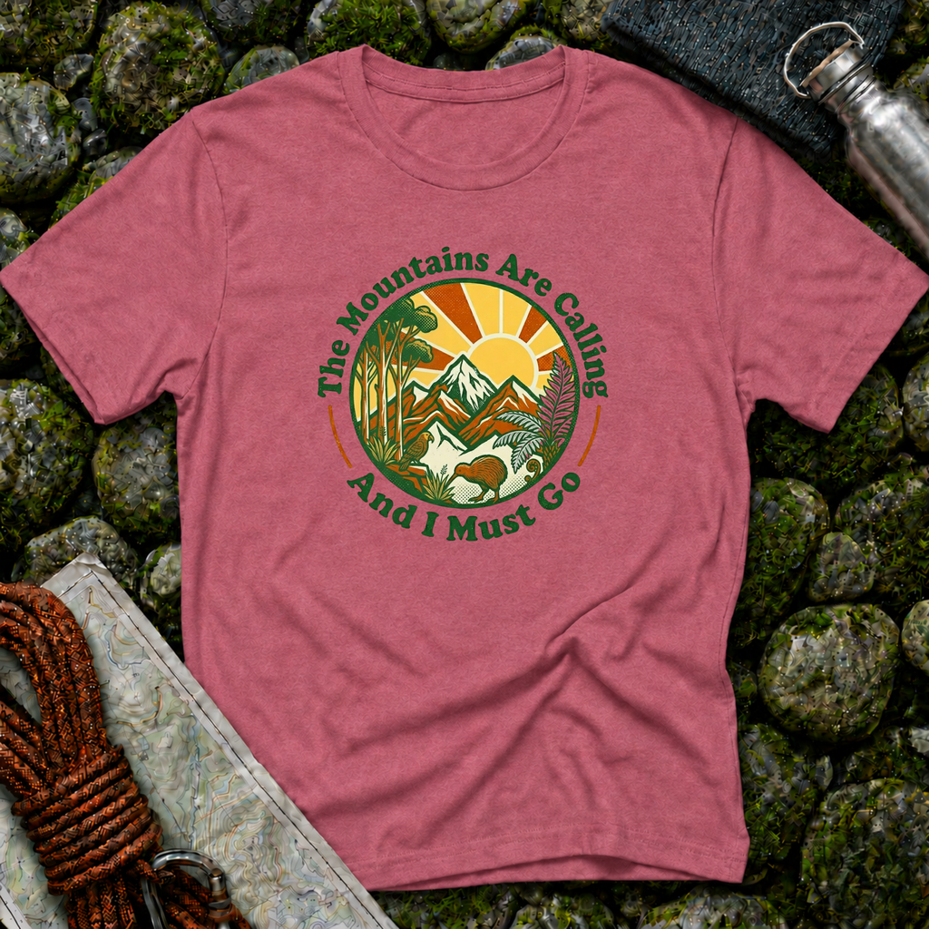 The Mountains Are Calling NZ T-Shirt