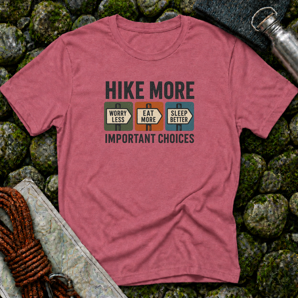 Hike More Worry Less T-Shirt