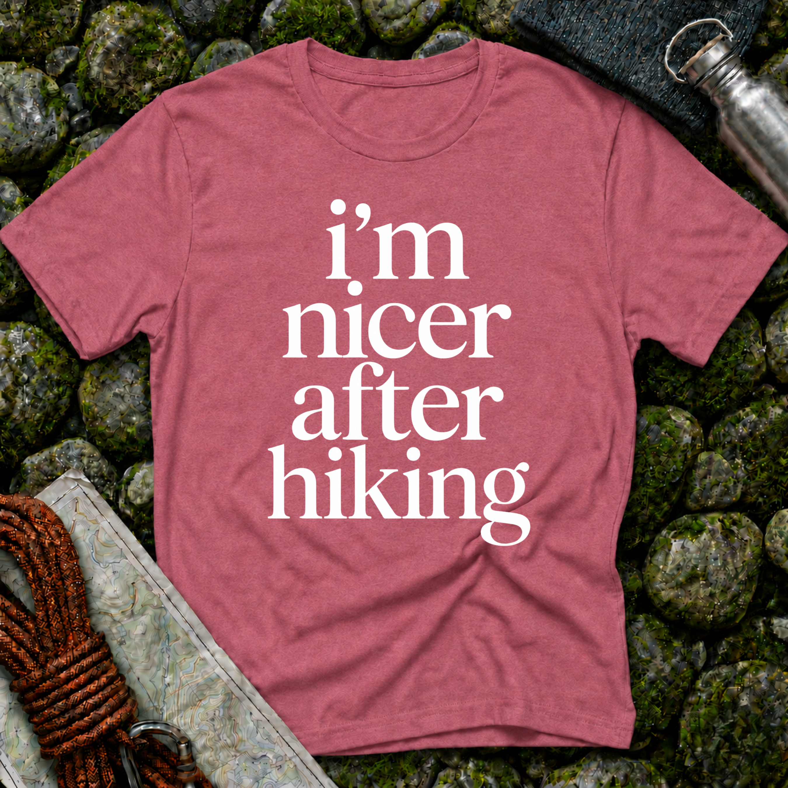 I'm Nicer After Hiking T-Shirt