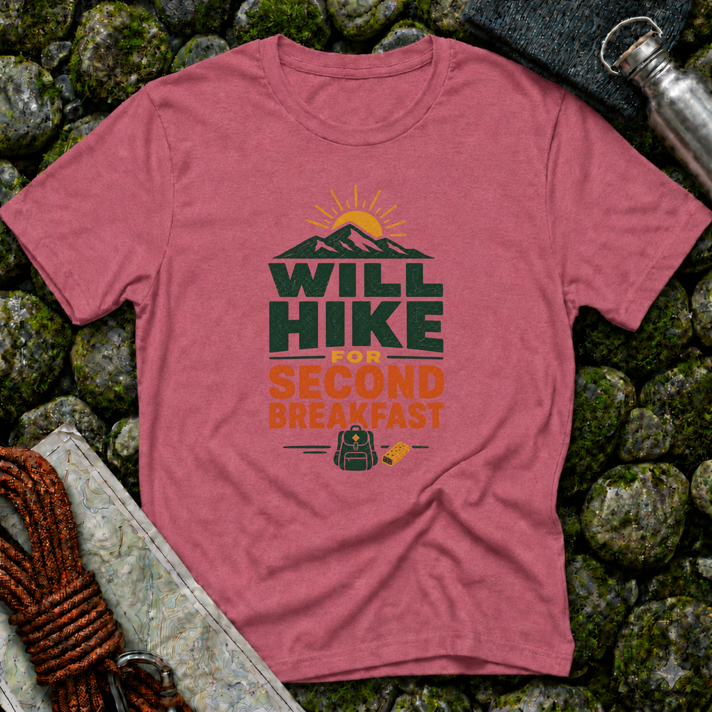 Will Hike for Second Breakfast T-Shirt