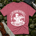 My Hiking Partner Has Four Legs - T-Shirt