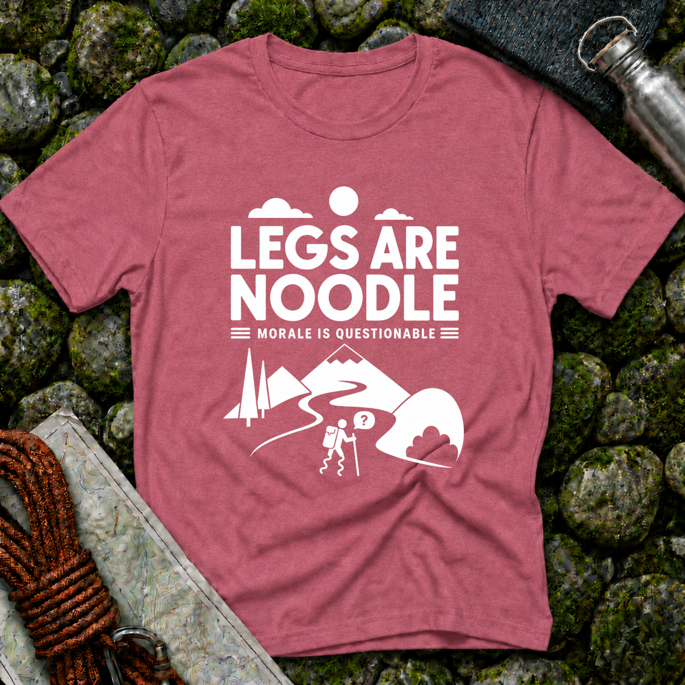 Legs Are Noodle - Morale Questionable T-Shirt