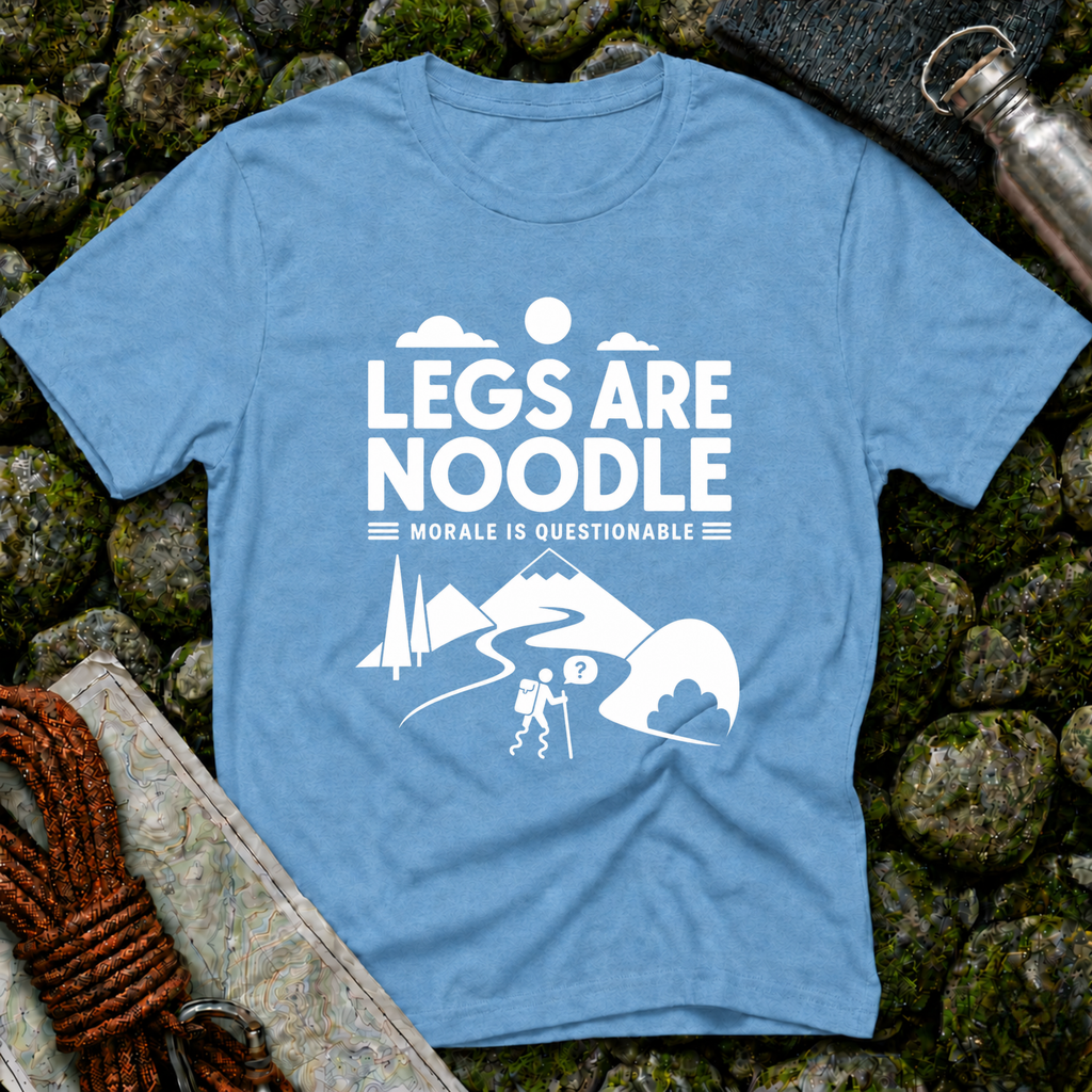 Legs Are Noodle - Morale Questionable T-Shirt